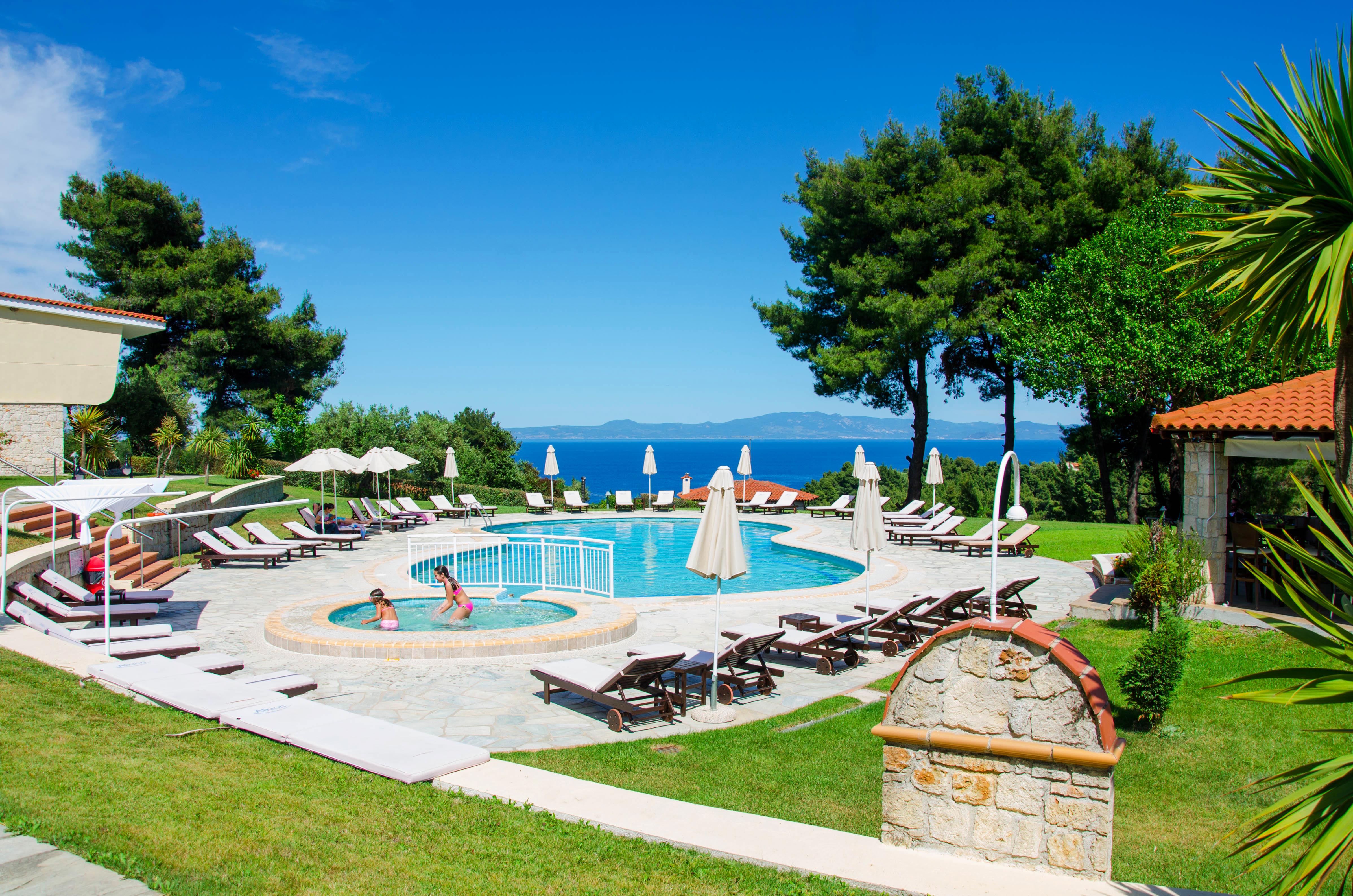 Alkion Hotel Kriopijí Kültér fotó