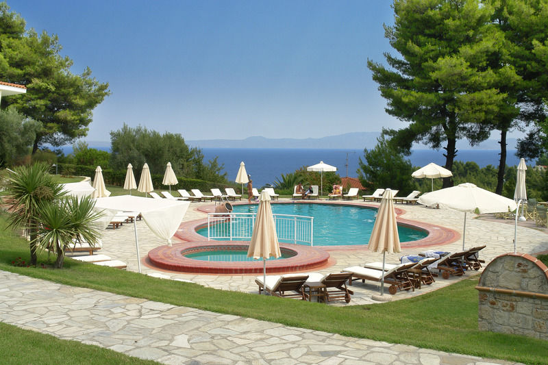 Alkion Hotel Kriopijí Kültér fotó